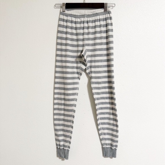 Hanna Andersson Organic Cotton Striped Long John Pajama Set - Picture 11 of 15